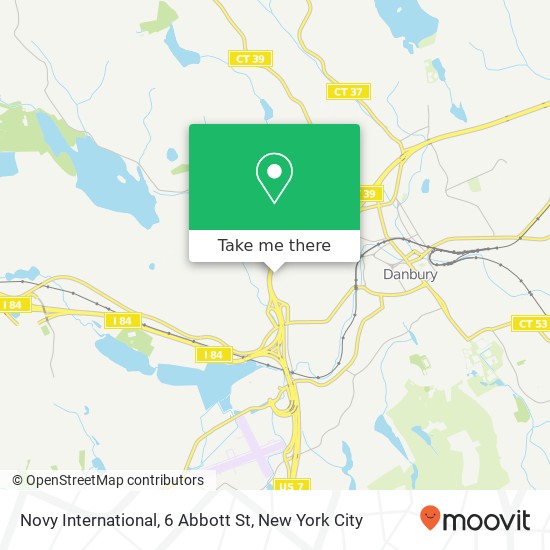 Mapa de Novy International, 6 Abbott St