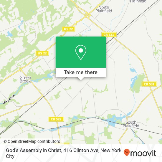 God's Assembly in Christ, 416 Clinton Ave map