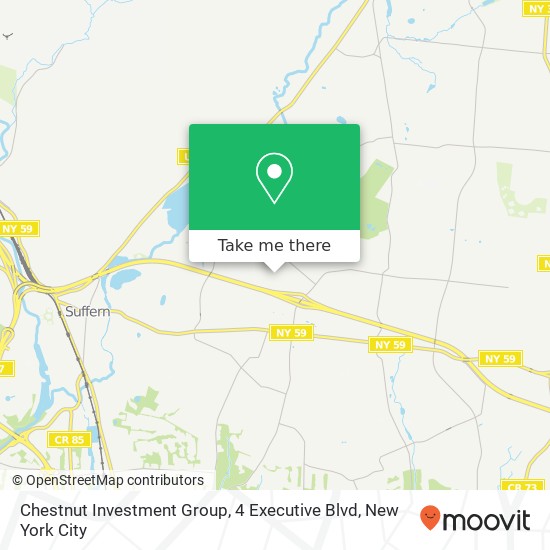 Mapa de Chestnut Investment Group, 4 Executive Blvd