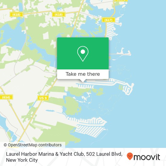 Laurel Harbor Marina & Yacht Club, 502 Laurel Blvd map