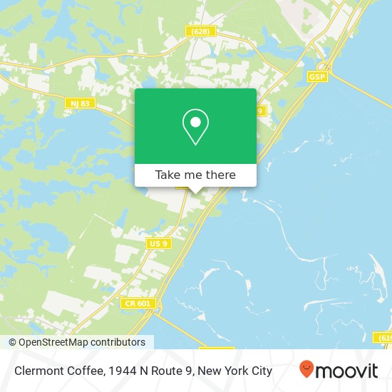 Clermont Coffee, 1944 N Route 9 map