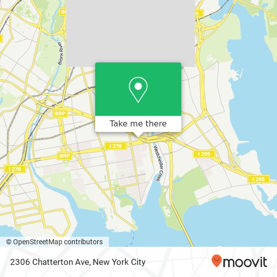 2306 Chatterton Ave, Bronx, NY 10472 map