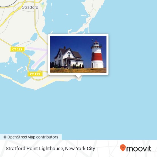 Mapa de Stratford Point Lighthouse