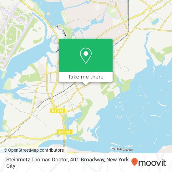 Steinmetz Thomas Doctor, 401 Broadway map