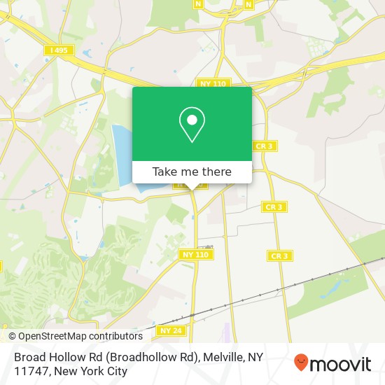 Broad Hollow Rd (Broadhollow Rd), Melville, NY 11747 map