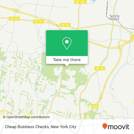 Mapa de Cheap Business Checks