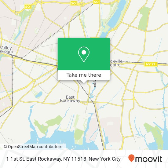1 1st St, East Rockaway, NY 11518 map