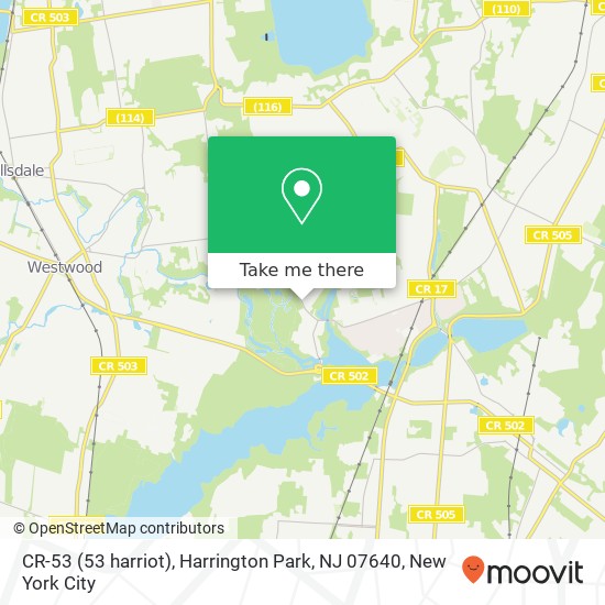 CR-53 (53 harriot), Harrington Park, NJ 07640 map