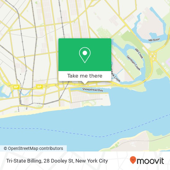 Mapa de Tri-State Billing, 28 Dooley St