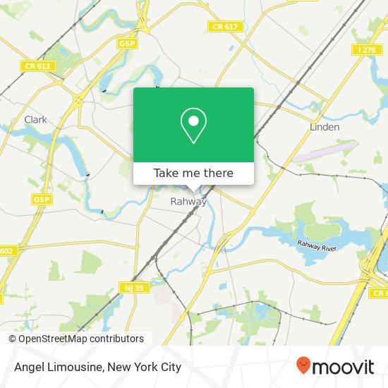 Angel Limousine map