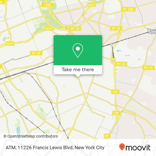 ATM, 11226 Francis Lewis Blvd map