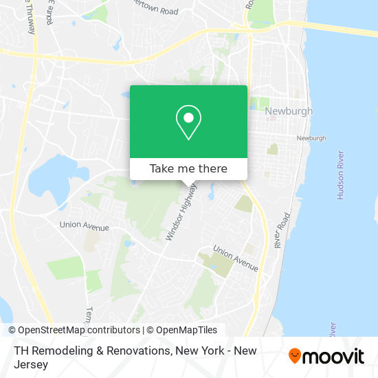 TH Remodeling & Renovations map