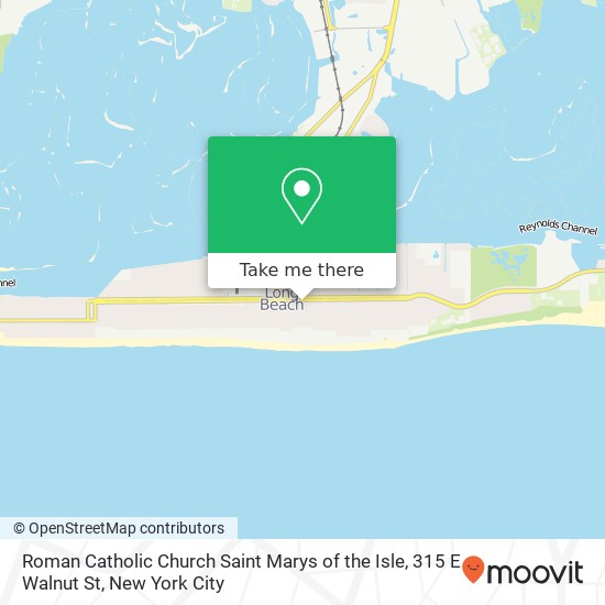 Mapa de Roman Catholic Church Saint Marys of the Isle, 315 E Walnut St