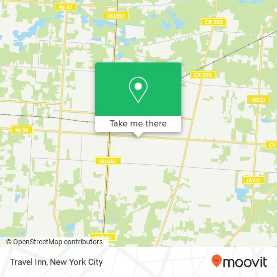 Travel Inn map