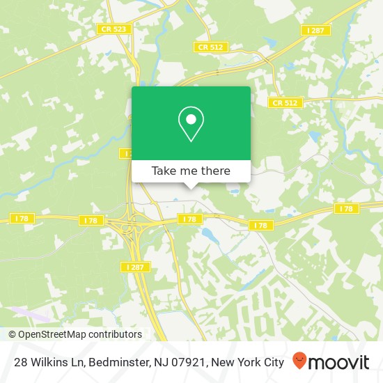 28 Wilkins Ln, Bedminster, NJ 07921 map