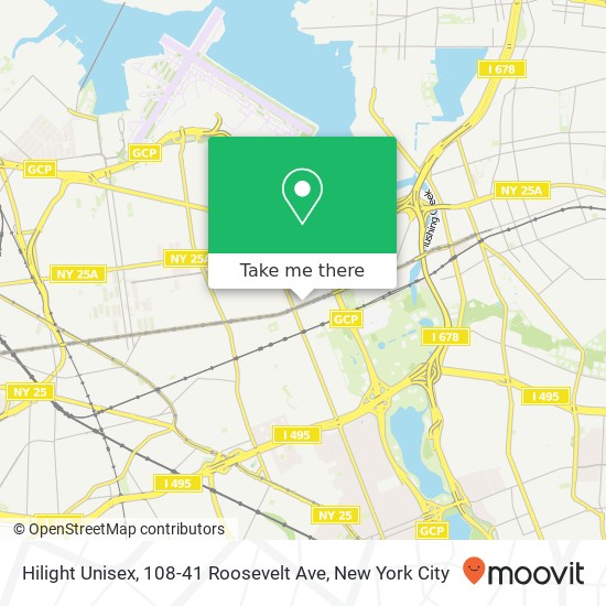 Hilight Unisex, 108-41 Roosevelt Ave map