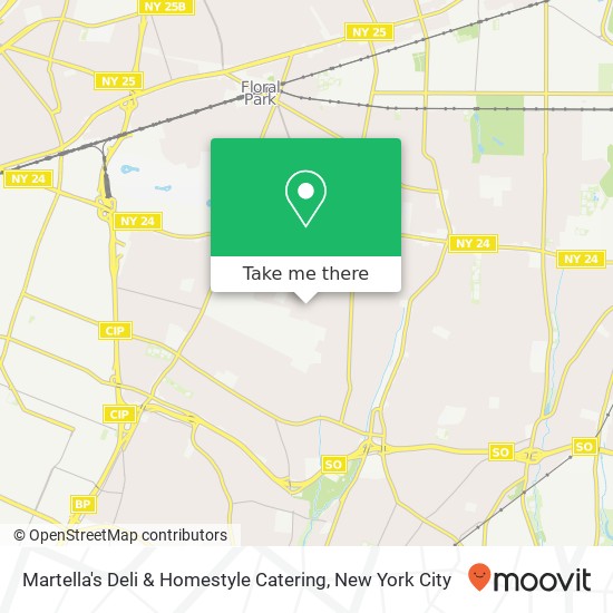 Mapa de Martella's Deli & Homestyle Catering