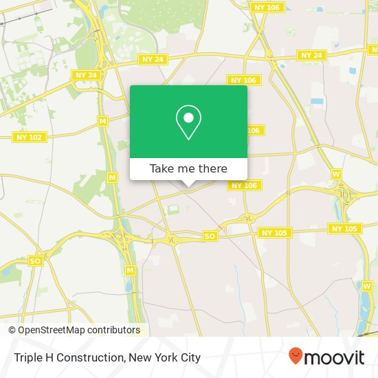 Mapa de Triple H Construction