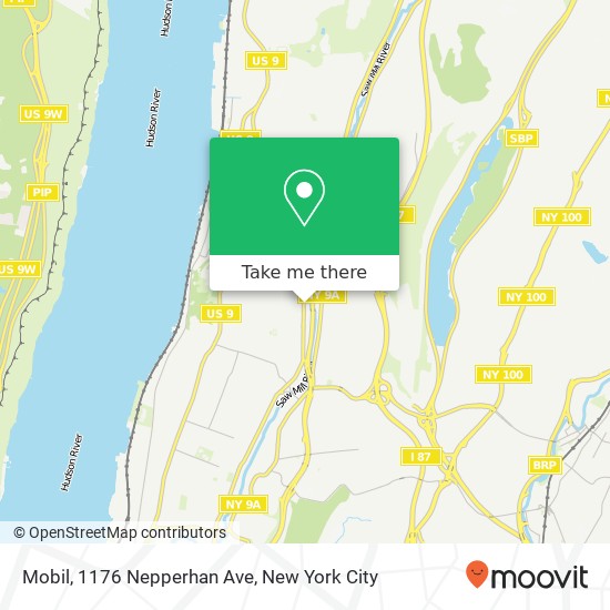 Mapa de Mobil, 1176 Nepperhan Ave