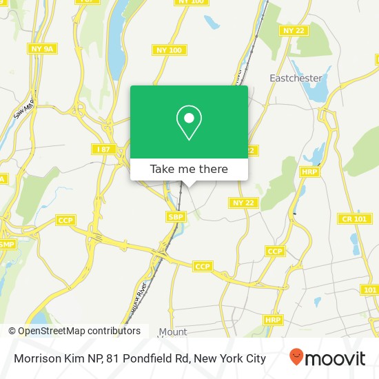 Mapa de Morrison Kim NP, 81 Pondfield Rd