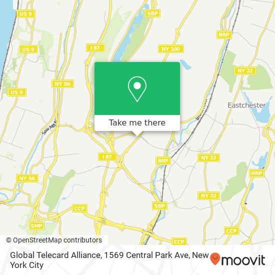 Global Telecard Alliance, 1569 Central Park Ave map