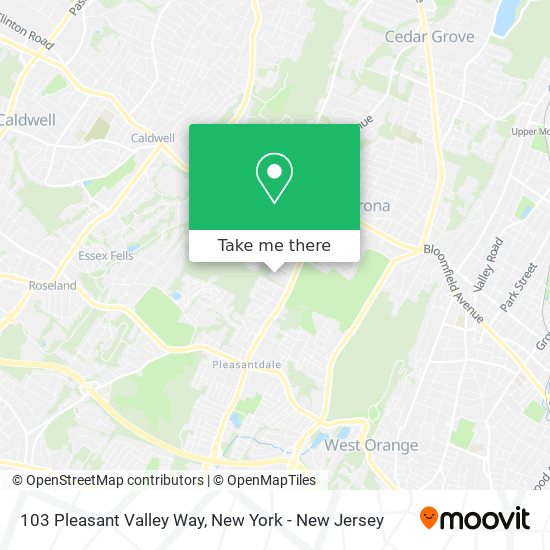 Mapa de 103 Pleasant Valley Way