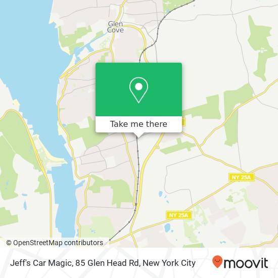 Jeff's Car Magic, 85 Glen Head Rd map