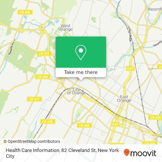 Health Care Information, 82 Cleveland St map