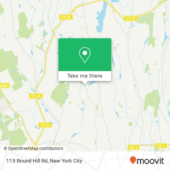 115 Round Hill Rd, Greenwich, CT 06831 map