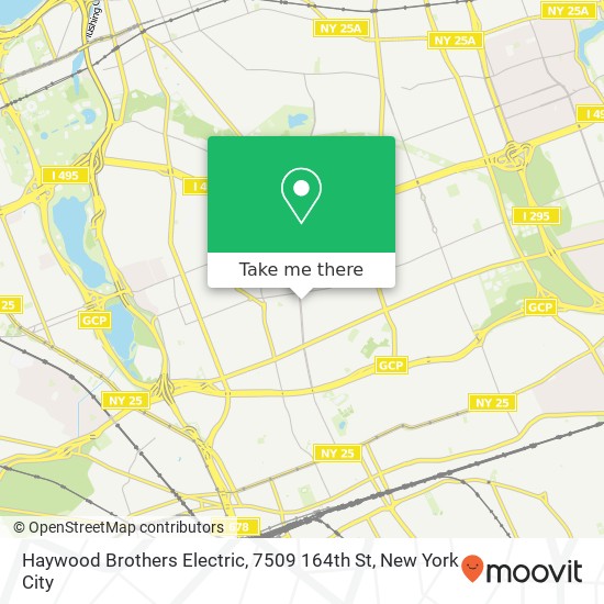 Haywood Brothers Electric, 7509 164th St map