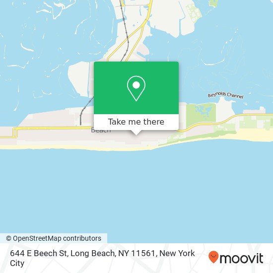 644 E Beech St, Long Beach, NY 11561 map