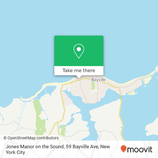 Mapa de Jones Manor on the Sound, 59 Bayville Ave