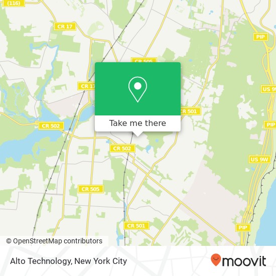 Mapa de Alto Technology, 231 Herbert Ave