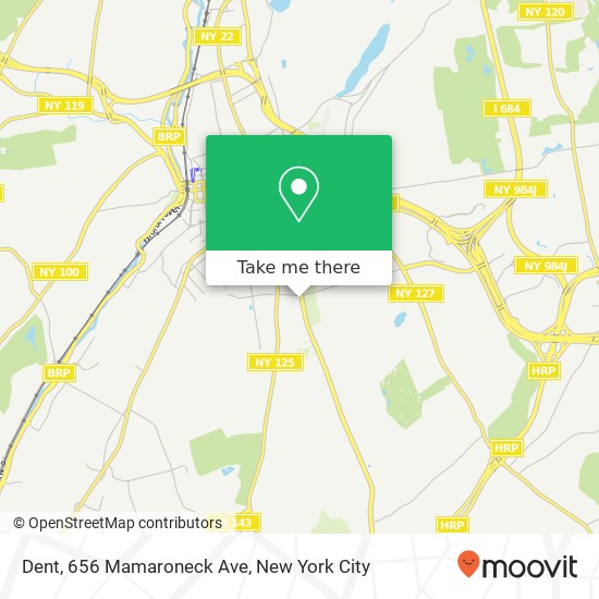 Mapa de Dent, 656 Mamaroneck Ave