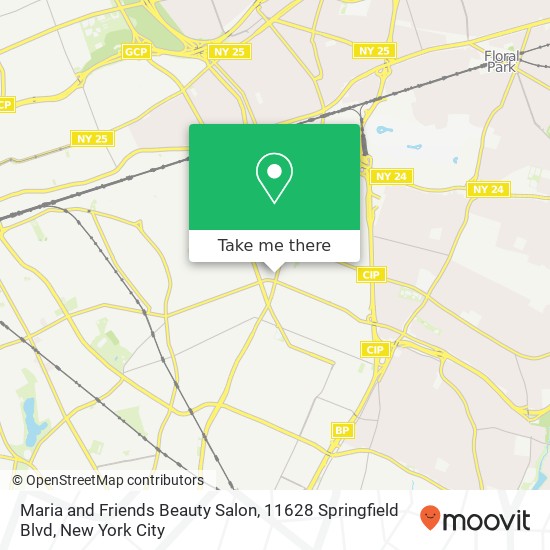 Maria and Friends Beauty Salon, 11628 Springfield Blvd map