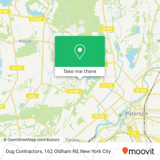 Dug Contractors, 162 Oldham Rd map