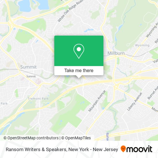 Ransom Writers & Speakers map