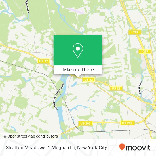 Mapa de Stratton Meadows, 1 Meghan Ln