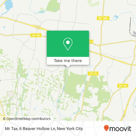 Mapa de Mr Tax, 6 Beaver Hollow Ln