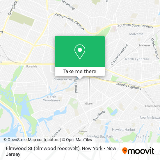 Mapa de Elmwood St (elmwood roosevelt)