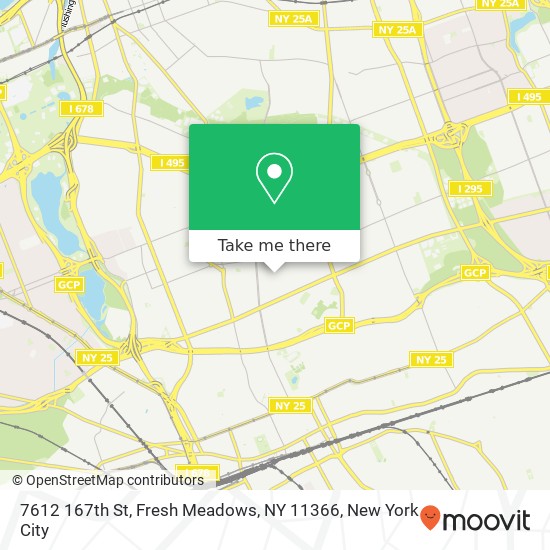 7612 167th St, Fresh Meadows, NY 11366 map
