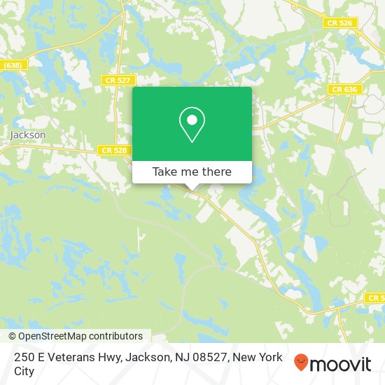 250 E Veterans Hwy, Jackson, NJ 08527 map