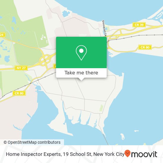 Home Inspector Experts, 19 School St map