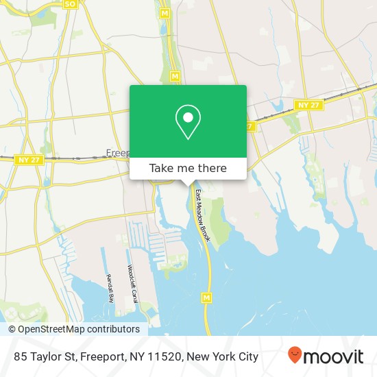 85 Taylor St, Freeport, NY 11520 map