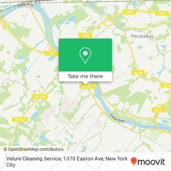 Velure Cleaning Service, 1370 Easton Ave map