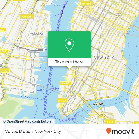 Volvox Motion map