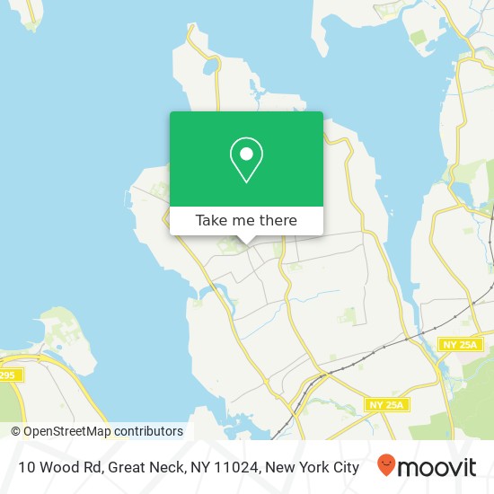 10 Wood Rd, Great Neck, NY 11024 map