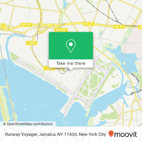 Mapa de Runway Voyager, Jamaica, NY 11430