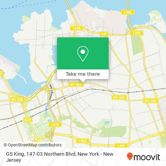 GS King, 147-03 Northern Blvd map