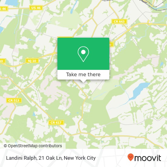 Landini Ralph, 21 Oak Ln map